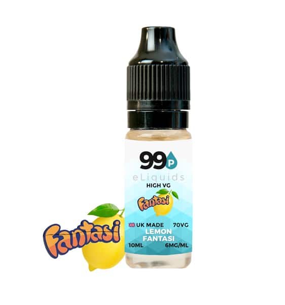 High VG (70/30) Lemon Fantasi E Liquid 69p 10ml - Best Vape Liquids in UK